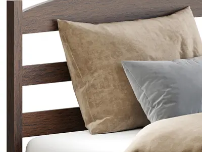 Dorel Living Braylon Twin Bed 3D model