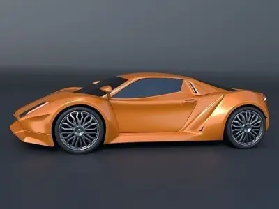 Nexeno coupe concept 3D model