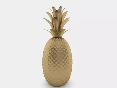 Pineapple statue 3D model