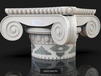 column head 3D Model Collection