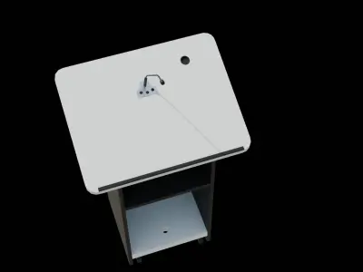 Borro Podium 3D model