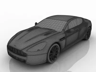 Aston martin 3D model