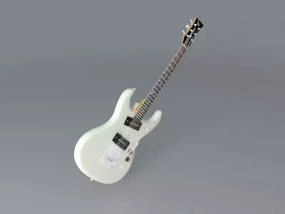 The Ventures model guitar Free 3D model