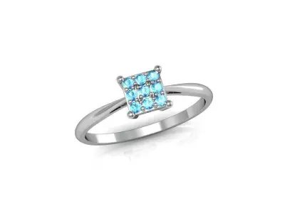 Set ring and earring ready for 3d print 3D print model purchase