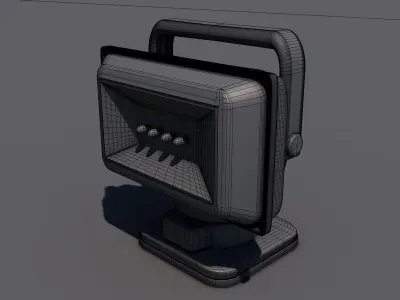 Vehicle Working Light 3D model