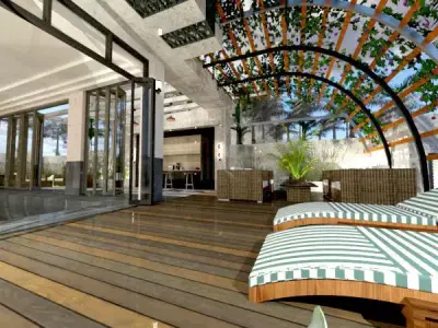 Contemporary Villa Design A43 DWG SketchUp 3D model