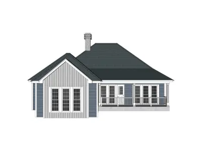 Mediterranean Style House-09 -Archimple LLC 3D model