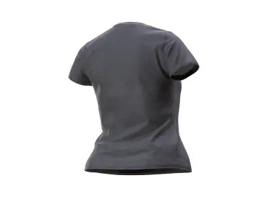 Tshirt 122 - All MH Bodies - UE5 Skeletons - Rigged Low-poly 3D model