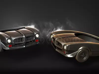 car ring 3D print model get