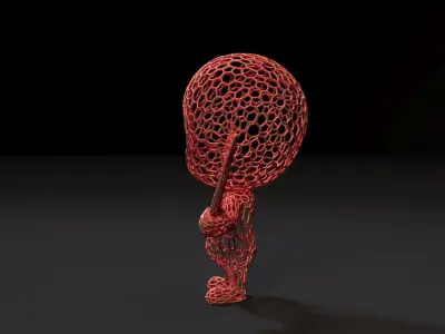 Baby Deadpool 3D print model