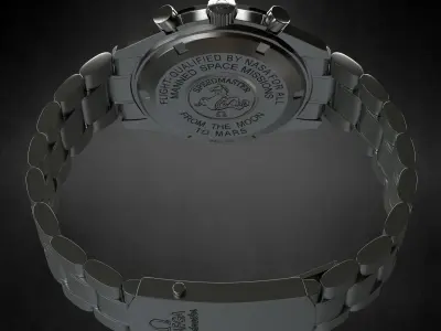 Omega Speedmaster Watch 3D model
