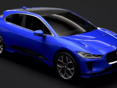 Jaguar I Pace EV400 ADW HSE 2019 3D model