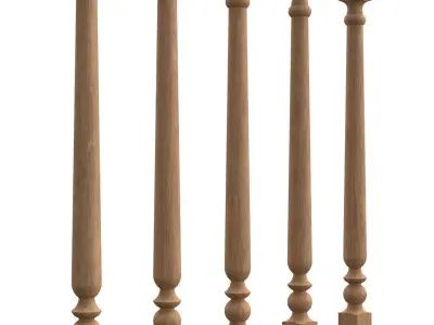 Stair baluster 02 3D print model