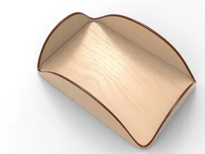 Pois Sauce Holder Low-poly 3D model