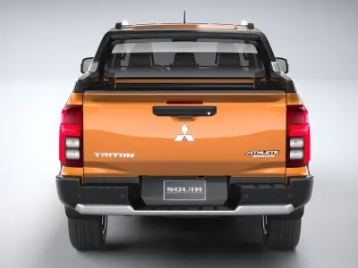 Mitsubishi L200 Triton Athlete 2024 3D model