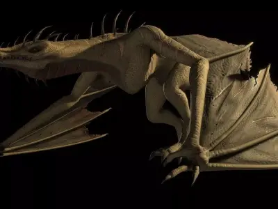 Prowler Dragon Variant Rig 3D print model