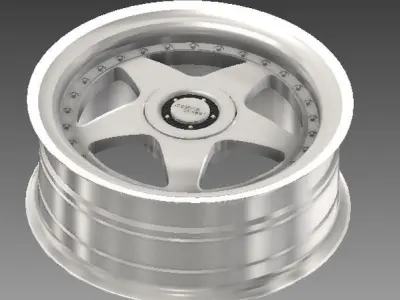 OZ Futura Rim Replica 3D model