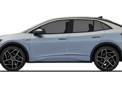 Volkswagen ID5 PRO 2022 3D model