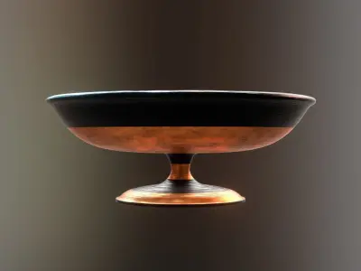 Ancient Greek Pot 2 Low-poly 3D model  Low-poly 3D model