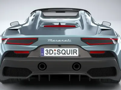 Maserati MC20 Cielo 2023 3D model