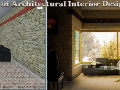 Interior Design of a Room 4K  3D print model