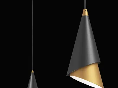 757010 Cone Lightstar Pendant Lamp 3D model