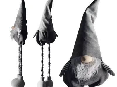 SANTA CLAUS GLASER 3D model