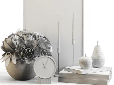 Decorative set 3D model