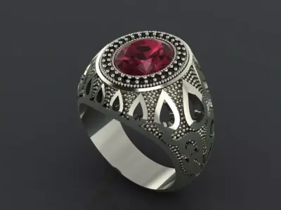 Men RiNG  EY011 3D print model