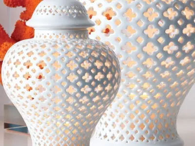 Porcelain Lantern 3D model