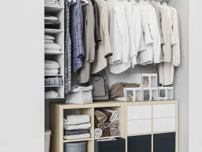 Ikea ikea Built-in wardrobe 3D model