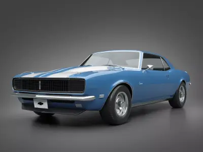 1968 Chevrolet Camaro RS 3D model