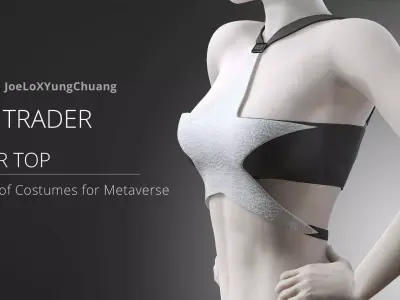 CG Star Top Low-poly 3D model