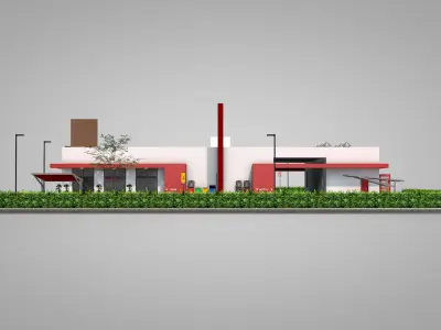 Burger Shopping  3D model