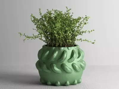 vase 3d print 496 3D print model