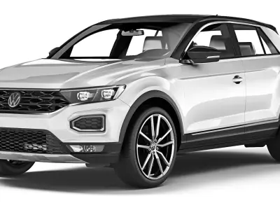 Volkswagen T-Roc 2018 3D model