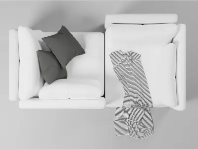 Valentuna Modular Sofa 3D model