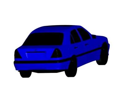 Mercedes Benz C-class 1999 3D model