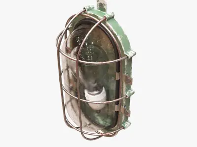 bulkhead light 3D model