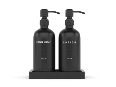 Luxury Soap and Lotion Dispenser 3D model