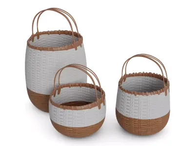 Home decorations Decorative baskets 3D model