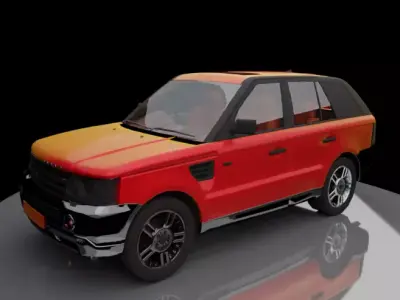 Range Rover 3D model by demleechansong - UV Mapped