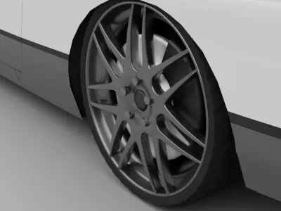 Wheel FORGESTAR F14 3D model