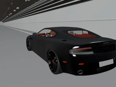 Aston Martin Vantage 3D model