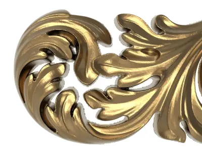  decorative pattern ready for 3D printing 3D model 293