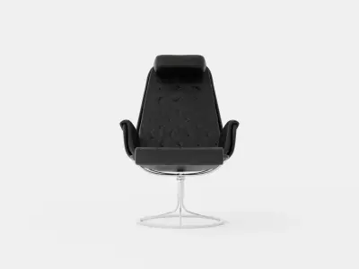 Jetson Armchair Classic Low-poly 3D model