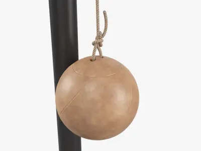 Tetherball 01 3D model