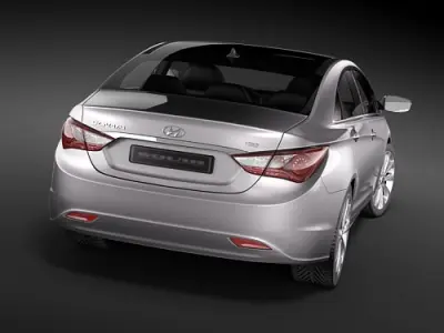 Hyundai YF Sonata i45 3D model