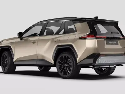 Toyota RAV4 PHEV 2026 3D model