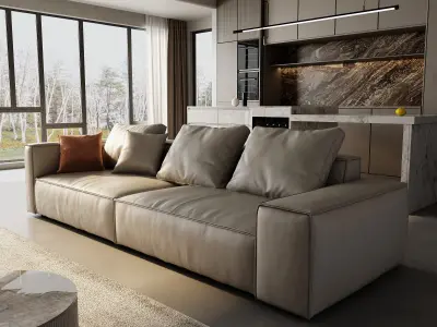 Parisian interior  3D model